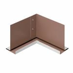 CSR White 15mm Territory Soffit Trim Internal Corner - 2 Pack