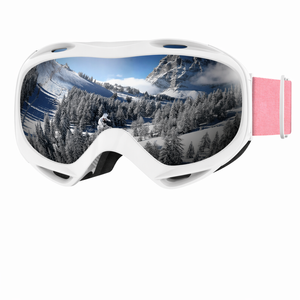 OutdoorMaster Adult Youth OTG Anti-Fog UV400 Goggles for Ski Snowboard