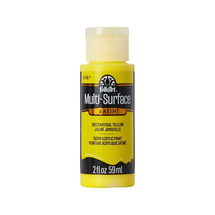 Folk Art 59ml Daffodil Yellow Multi Surface Paint