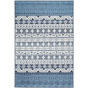 The Rug Connection Breeze 3333 Blue 320x230cm - Extra Large Pet Friendly Outdoor Floor Rug