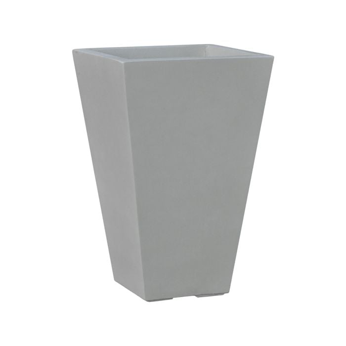 Northcote Pottery 32cm Grey Tapered Square Pot