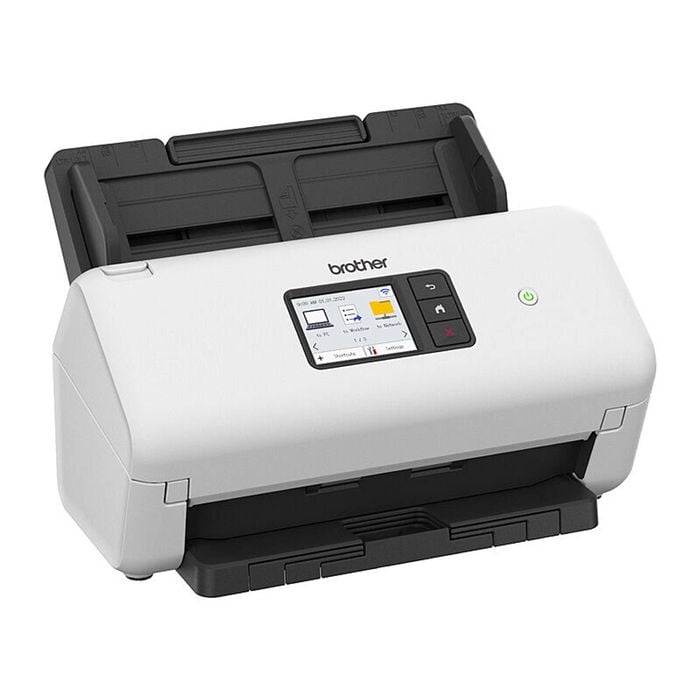 Brother ADS-3350W Wireless Desktop Document Scanner – Duplex – 40ppm