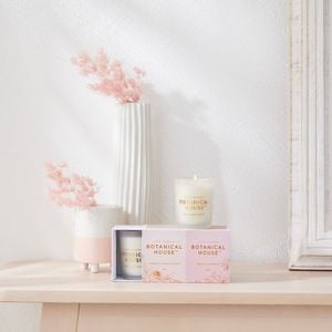2 Pack Candle - Magnolia & Grapefruit/cedarwood & Dark Chocolate 26x8x7cm Botanical House