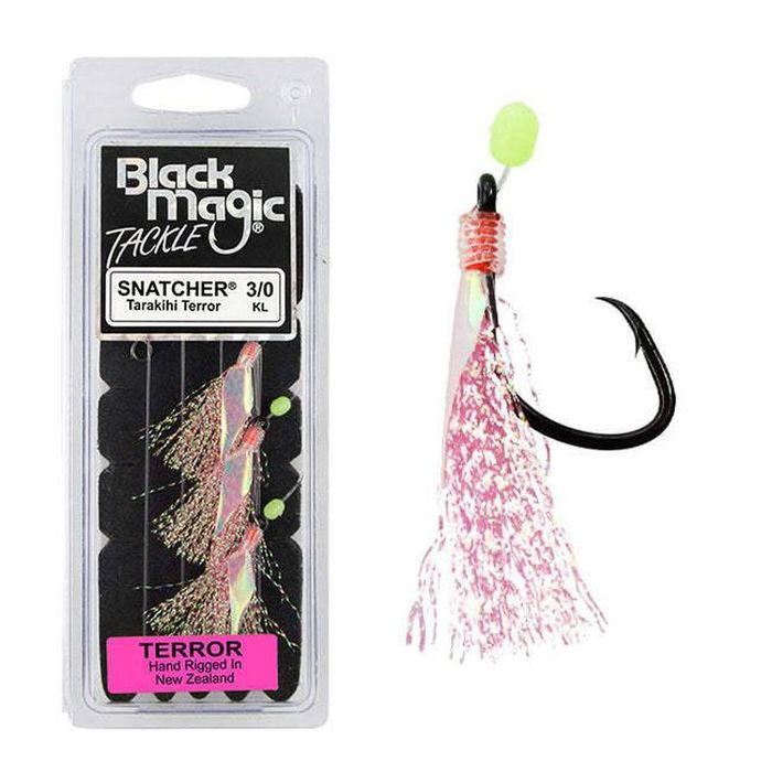 Black Magic Tarakihi Snatcher With 3/0 KL Fishing Hook Tarakihi Terror