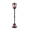 Festiva 157cm Black Indoor Christmas Lamp Post Fairy Light Decoration