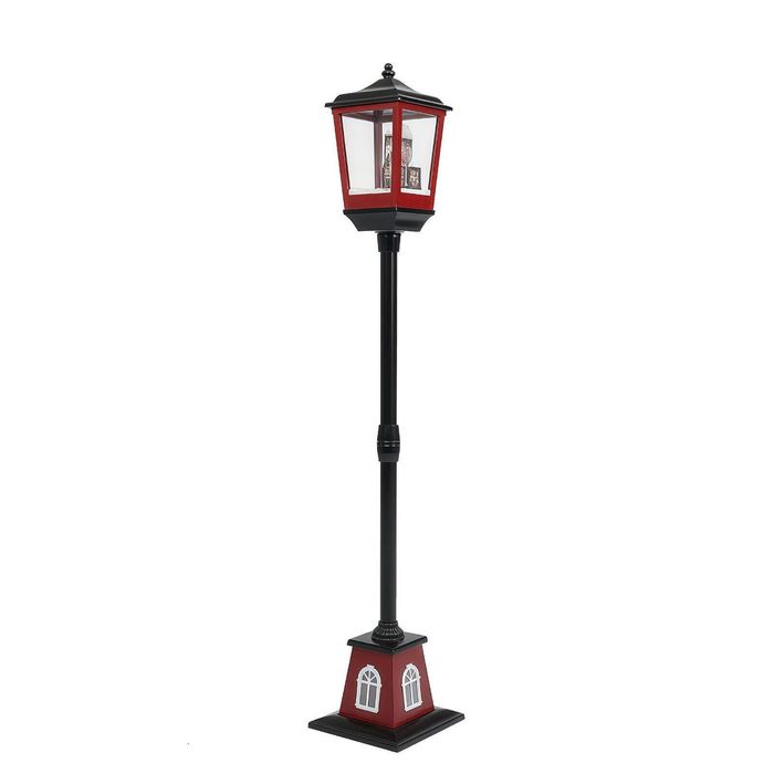 Festiva 157cm Black Indoor Christmas Lamp Post Fairy Light Decoration