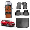 3D All-Weather Floor Mat Boot Liner Carpet for Mitsubishi ASX 2010-2025 Cargo Trunk Luggage Tray