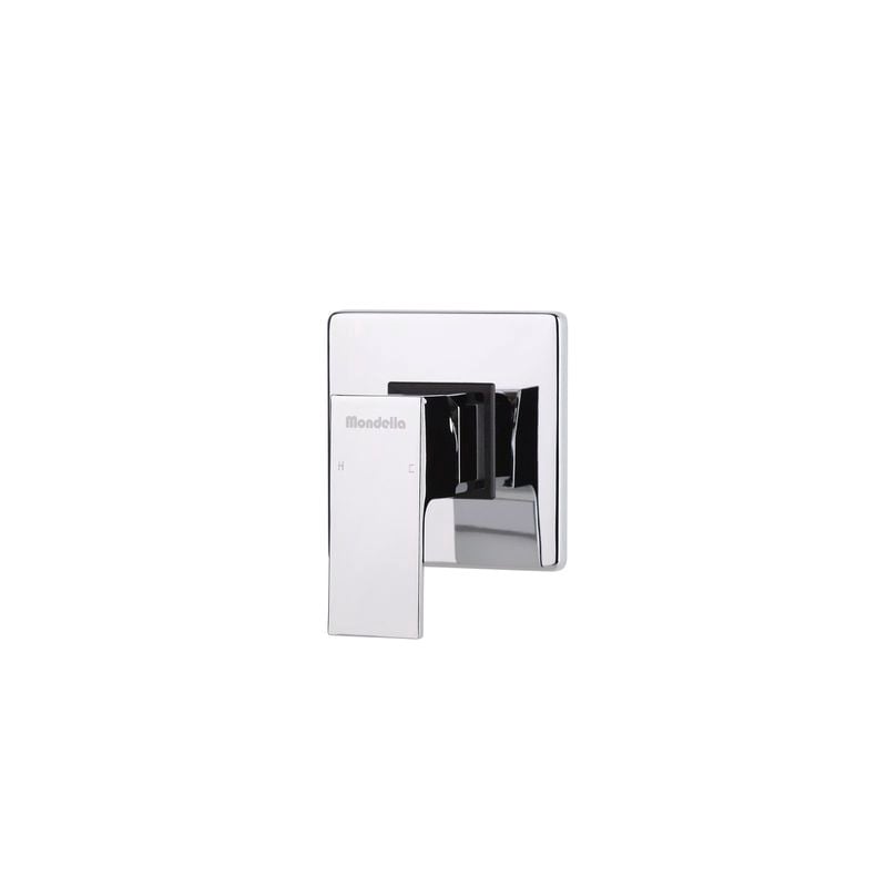 Mondella Chrome Rococo Shower Mixer - Suitable For Unequal/Mains Pressure - Chrome
