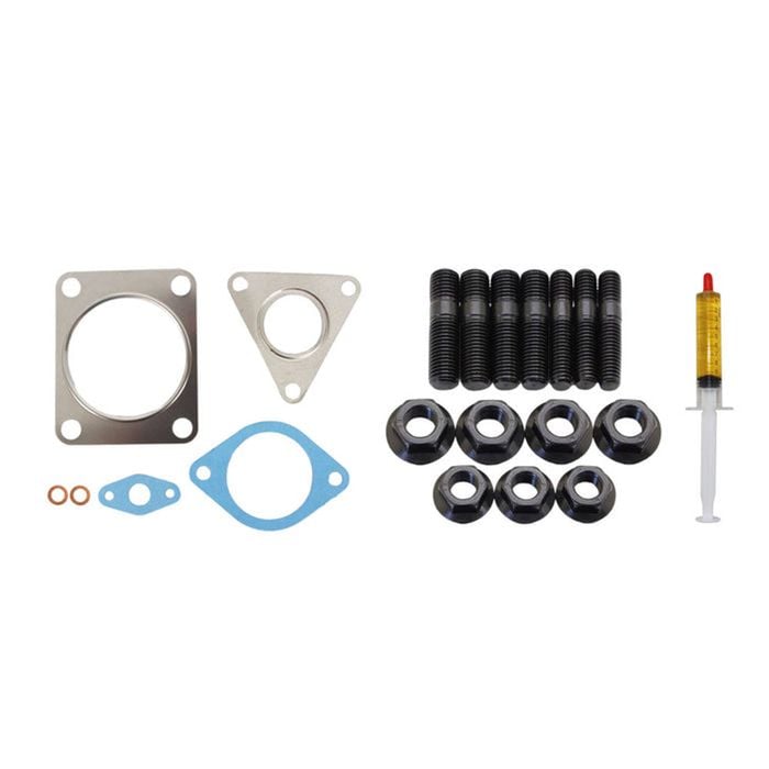 Turbo Charger Installation Stud, Gasket & Lubricant Kit For Ford Transit Vm 2.4l