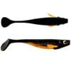 18cm Storm RIP T-Bone Soft Shad Lure With Multi Depth Screw - Black/Orange