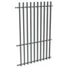 ProtectorAl 350 - 1200 x 1800mm Monument Aluminium Radiator Pool Fence Panel With Mid Rail