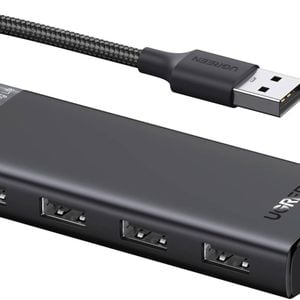 Ugreen 4-Port USB 3.2 Gen 1 Data Transfer Hub with USB-C Charging Port
