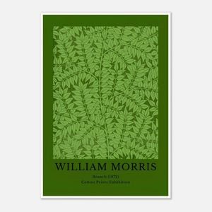 Galrie William Morris Cotton Prints Exhibition Branch 1872-Timeless Art for Home Decor, Poster Only, A0 84 x 119cm (33 X 47inch)