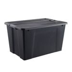 All Set 50L Black Storage Container Without Wheels