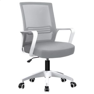 ALFORDSON Mesh Office Desk Chair White Grey