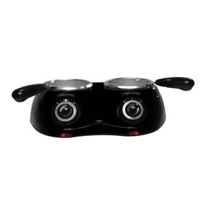 Total Chef Deluxe Chocolatiere Dual Chocolate Melter, 500g Black