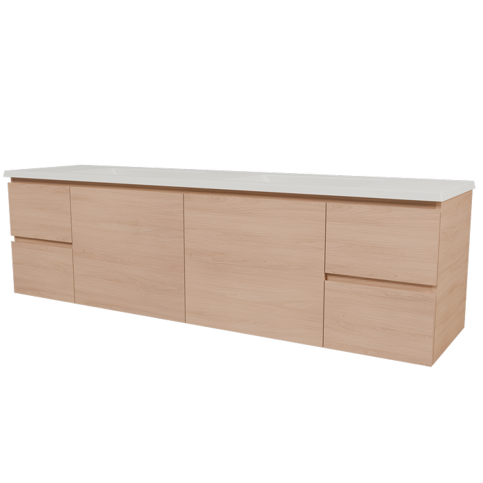 New England Joinery 1800mm Grandeur Regal Top Wall Hung Vanity