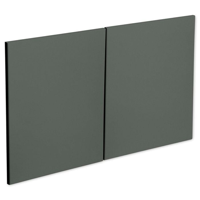 Kaboodle 1000mm Matchamisu Modern Fridge Cabinet Doors - 2 Pack