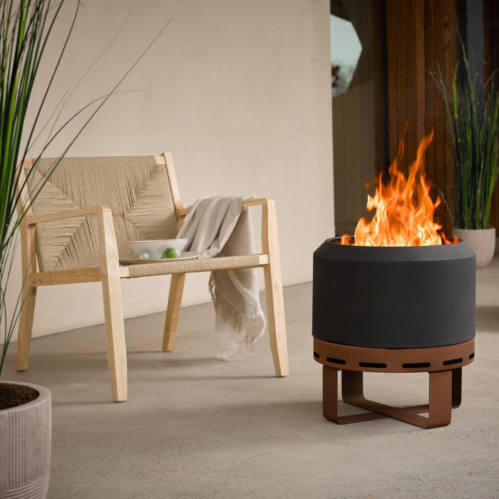 Aurus 450 Low Smoke Fire Pit With Cover
