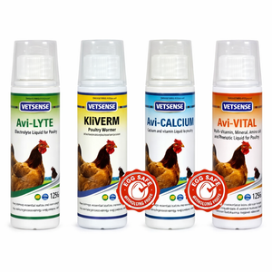 Vetsense Poultry Bundle - 4 X 125 Ml