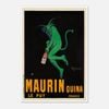 Galrie Maurin Quina Le Puy Vintage Advertising Poster by Leonetto Cappiello Wall Art, Poster Only, 70 x 100cm (28 x 40inch)