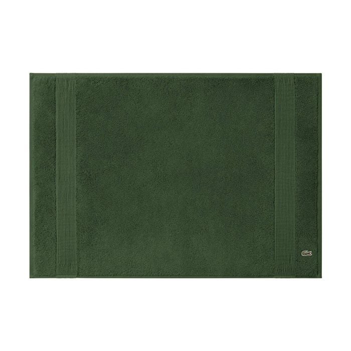 Lacoste LLECROCO Cotton Bath Mat Vert 50x70cm - Green