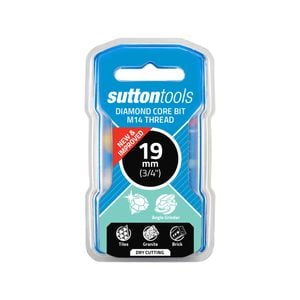 Sutton Tools 19mm M14 Diamond Core Bit