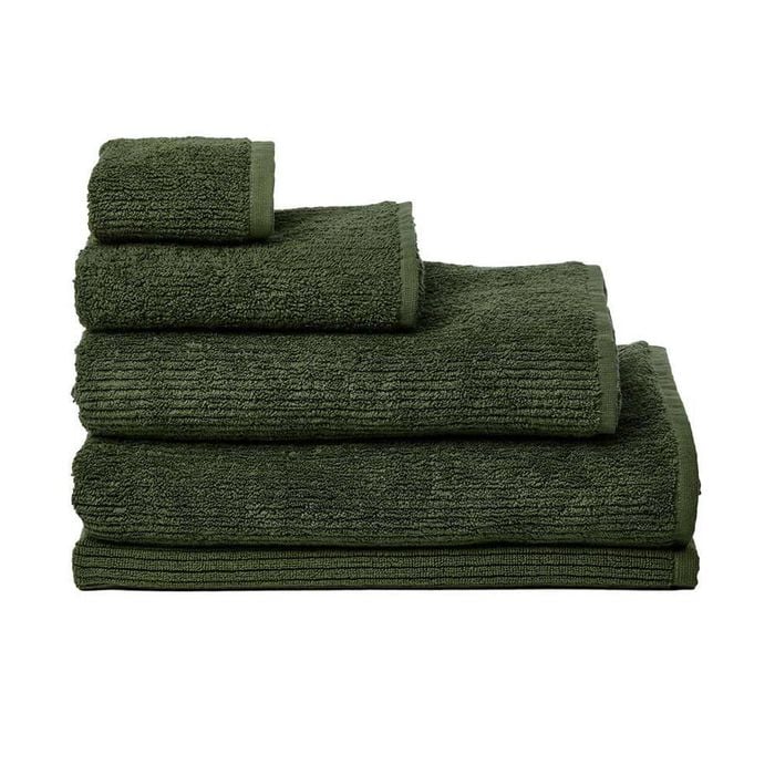 Myhouse Arlo  33x33cm 100% Cotton  - Moss - Face Washer