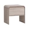 Natalya Bedside Unit Nightstand Side Table 1 drawer oak