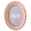 Urban Resin/Wood Lotti Petal Oval Photo Picture Frame 5x7in 22x18cm Pink