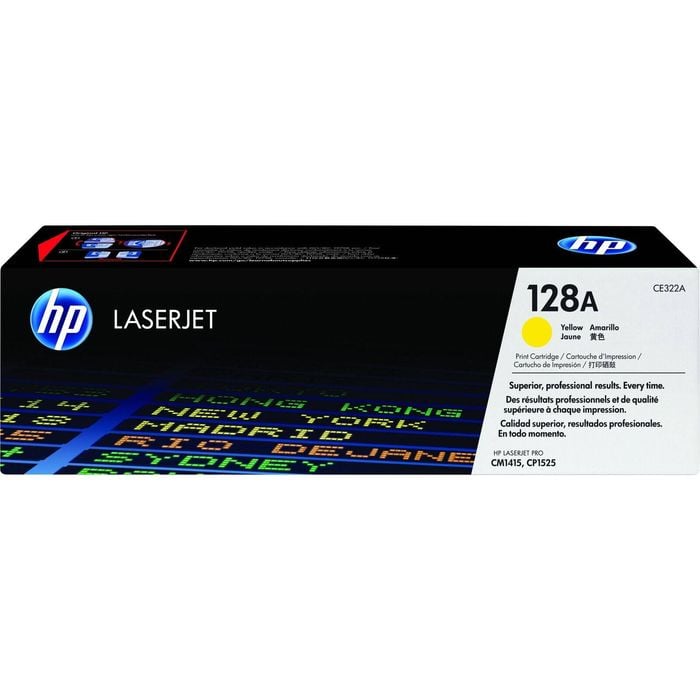 HP 128A Yellow Laser Toner Cartridge