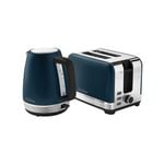 Sunbeam Toaster and Kettle Teal & Polished Stainless Steel - Blue