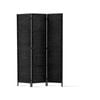 Artiss 3 Panel Room Divider Screen 123x170cm Woven Black