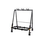 Hercules GS523B Plus Guitar Rack w/ Caster Wheels