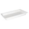 Olympia Whiteware 1/1 Full Size Gastronorm Porcelain Platter 65mm Commercial Buffet Display Dish