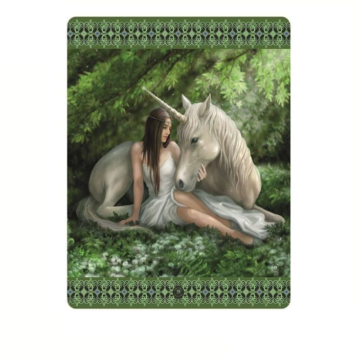 Anne Stoke Pure Heart Polar Fleece Throw 127 x 152 cm
