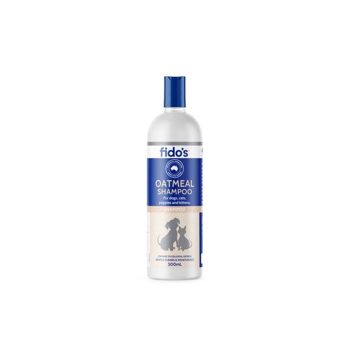 Fidos Pet Dog & Cat Grooming Washing Care Shampoo Oatmeal 500ml