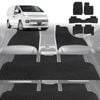 6D Diamond Car Floor Mats for Hyundai Staria 2021-Current-Ultimate Set-Black-Outback GT