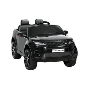 Kids Ride On Car Licensed Land Rover 12V Remote Black