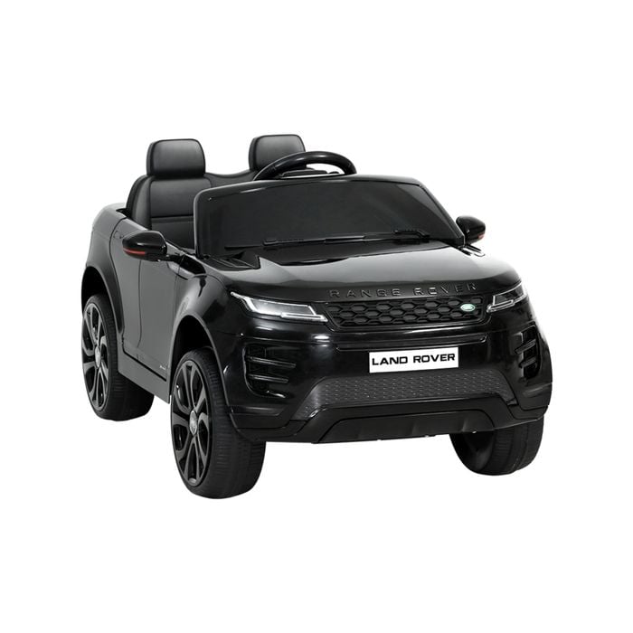 Kids Ride On Car Licensed Land Rover 12V Remote Black