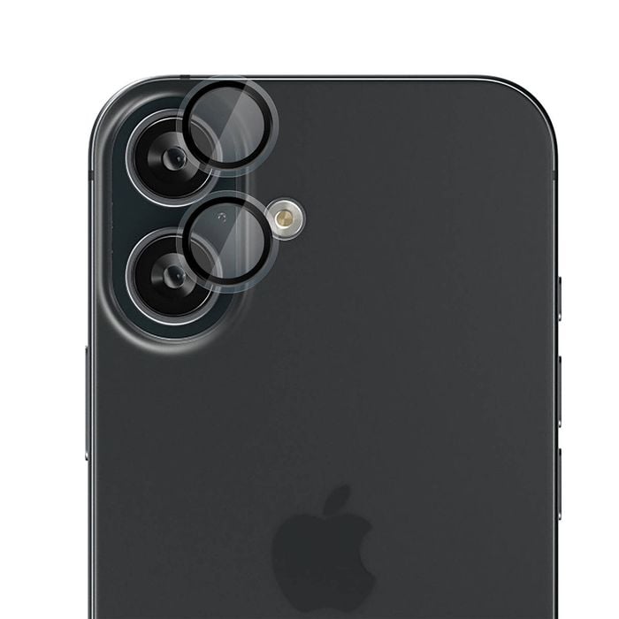 EFM Camera Lens ArmourFor iPhone 16 / 16 Plus - Clear