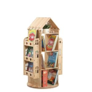 All 4 Kids Rowan Solid Timber Revolving  Bookcase