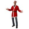Santa Claus Adult Jacket Halloween Costume Set with Hat and Belt for Christmas, Standard