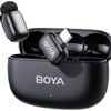 Boya Mini 2 Dual Wireless Microphone - Usb-c W/ Charging Case (black)