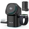 Tough On MagPro Qi2.2 25W 3-in-1 Wireless Charger for Apple & Samsung Devices - Black