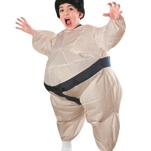 Inflatable Novelty Kids Sumo Wrestler Costume - One Size