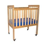 Babyhood Mini Ergonomic Cot - Beech