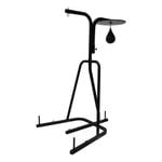 Boxing Punching Bag Rack - Boxing Stand - Black Rack + Speed Ball