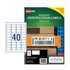 Avery Triplebond Laser Label 10pk (40/sheet)