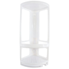 Award White Vomo Elite Corner Mounted Shower Tidy